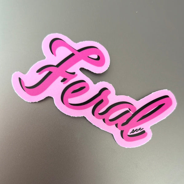 Feral sticker